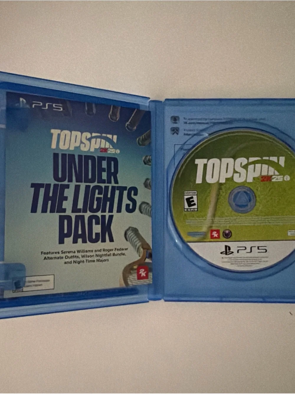 TopSpin 2K25 Tennis Game for PS5